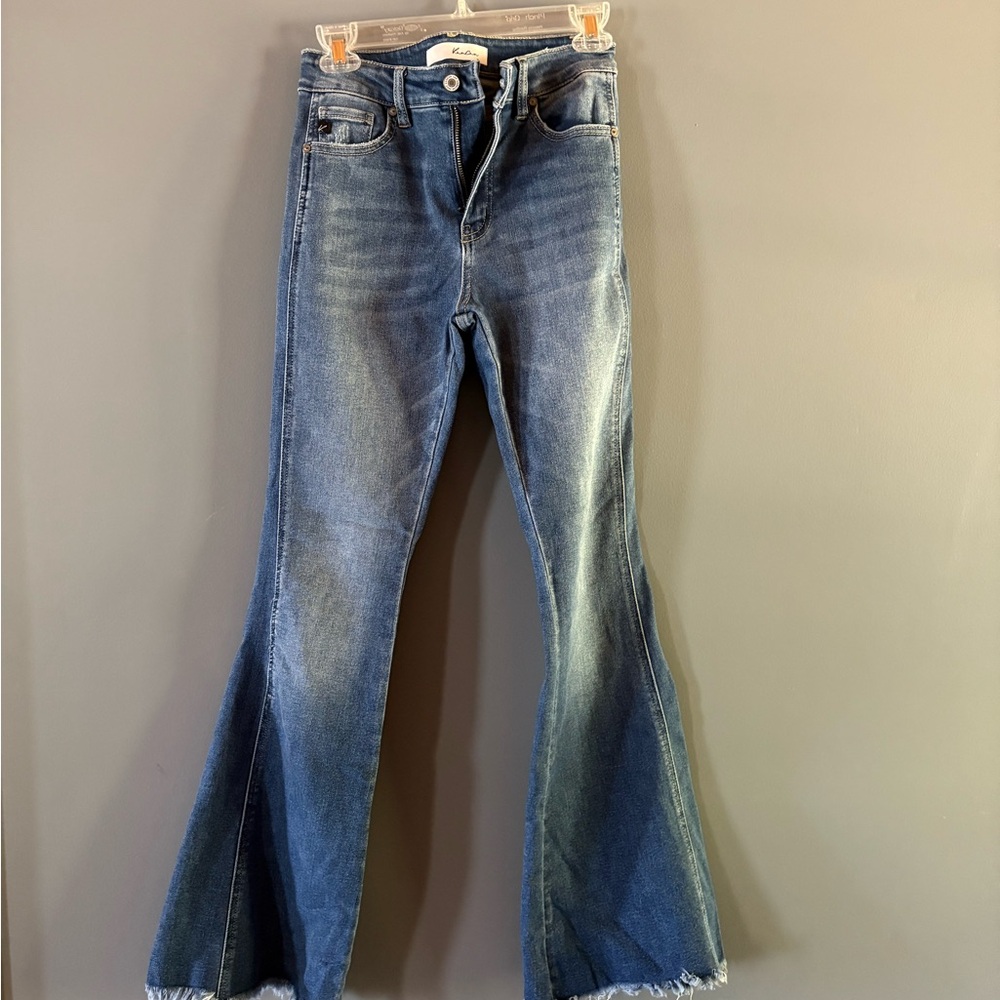 KanCan Flare Jeans in Classic Blue